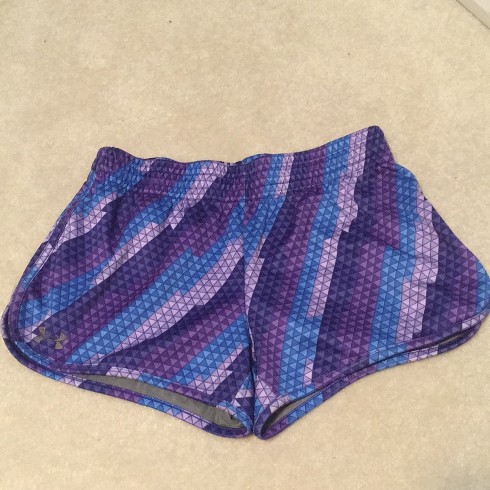 Under Armour Geometric Pattern Athletic Shorts